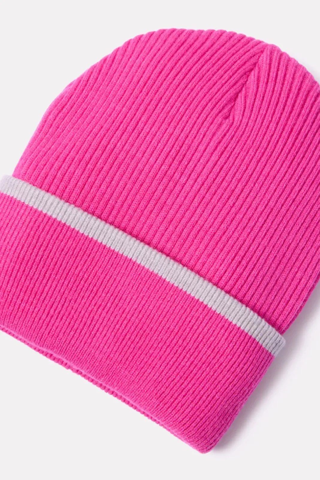Hats<EVEREVE Vermont Solid Beanie Pink/Grey