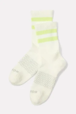 Socks<BOMBAS Vintage Stripe Half Calf Softlime