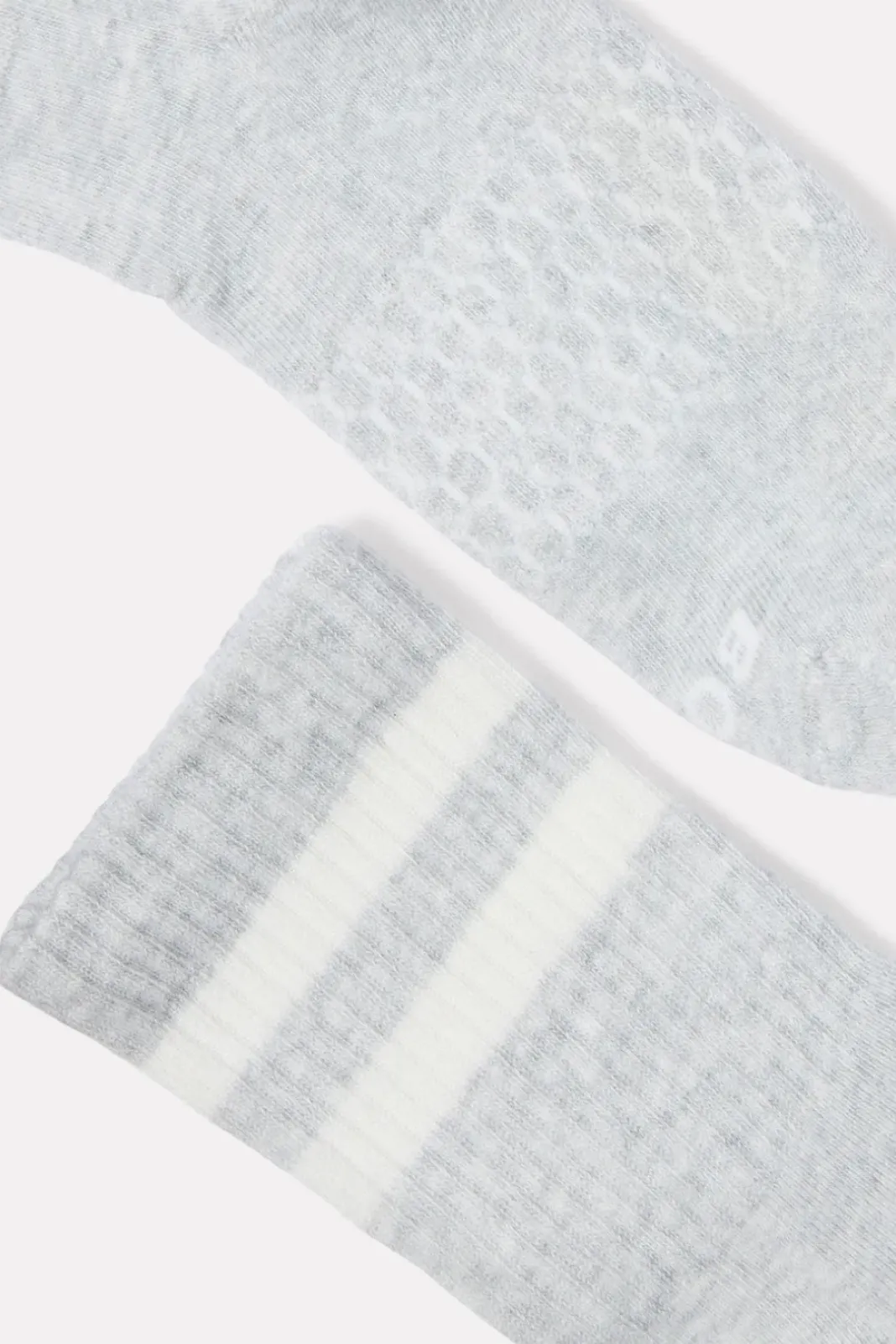 Socks<BOMBAS Vintage Stripe Heather Half Calf Varsitygreyheather