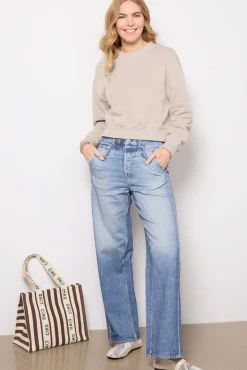 Sweatshirts<RAG AND BONE Vintage Terry Sweatshirt Fossil