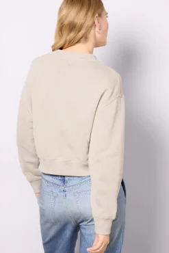 Sweatshirts<RAG AND BONE Vintage Terry Sweatshirt Fossil