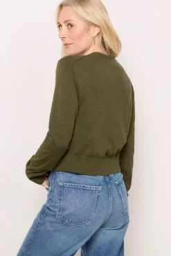 Sweaters<VELVET Violette Cardigan Forest