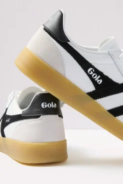 Shoes<GOLA Viper Leather Sneaker White/Black/Gum