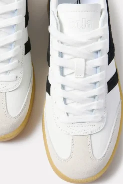 Shoes<GOLA Viper Leather Sneaker White/Black/Gum