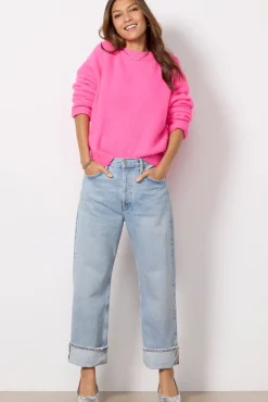Sweaters<AMERICAN VINTAGE Vitow Pullover Fluopink