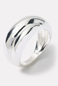 Jewelry<EVEREVE Viv Twisted Statement Ring Silver
