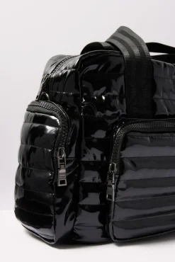 Bags<THINK ROYLN Voyager Travel Tote Blackpatent