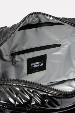 Bags<THINK ROYLN Voyager Travel Tote Blackpatent