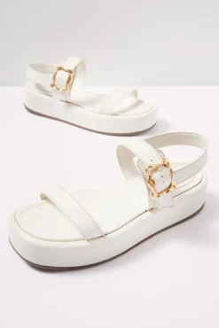Shoes<SCHUTZ Wavy Platform Pearl