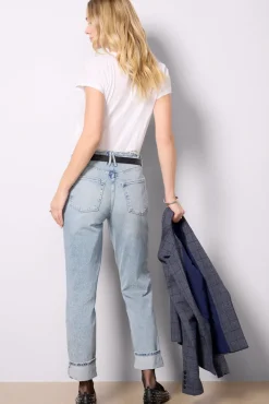Jeans<GOOD AMERICAN Weekender Cuffed I750