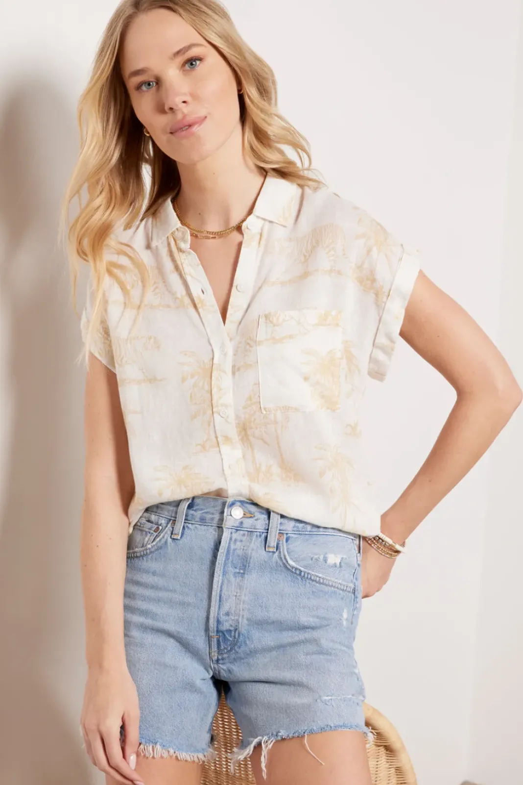 Tops & Tees<RAILS Whitney Shirt Wildbengals