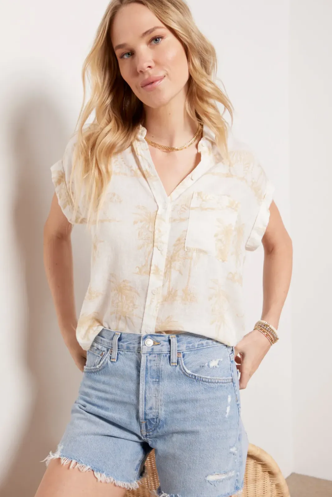 Tops & Tees<RAILS Whitney Shirt Wildbengals
