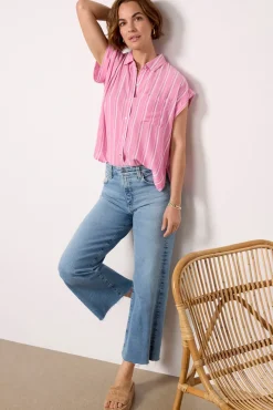 Tops & Tees<RAILS Whitney Shirt Berrystripe