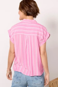Tops & Tees<RAILS Whitney Shirt Berrystripe