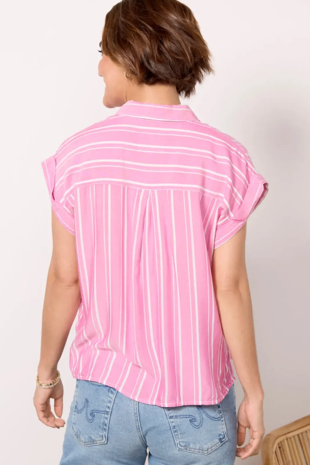 Tops & Tees<RAILS Whitney Shirt Berrystripe