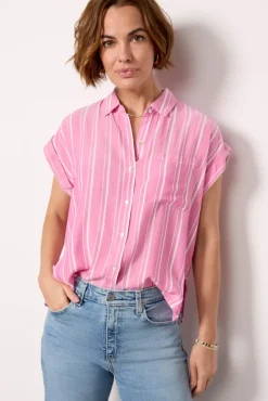 Tops & Tees<RAILS Whitney Shirt Berrystripe