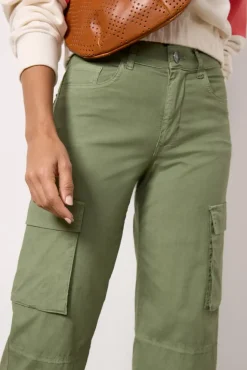 Pants & Leggings<KUT FROM THE KLOTH Wide Leg Cargo Olive