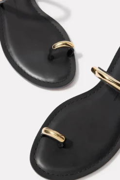 Shoes<DOLCE VITA Wink Flat Sandal Black