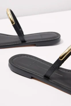 Shoes<DOLCE VITA Wink Flat Sandal Black