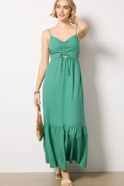 Dresses<Z SUPPLY Winslet Maxi Dress Botanicalgreen