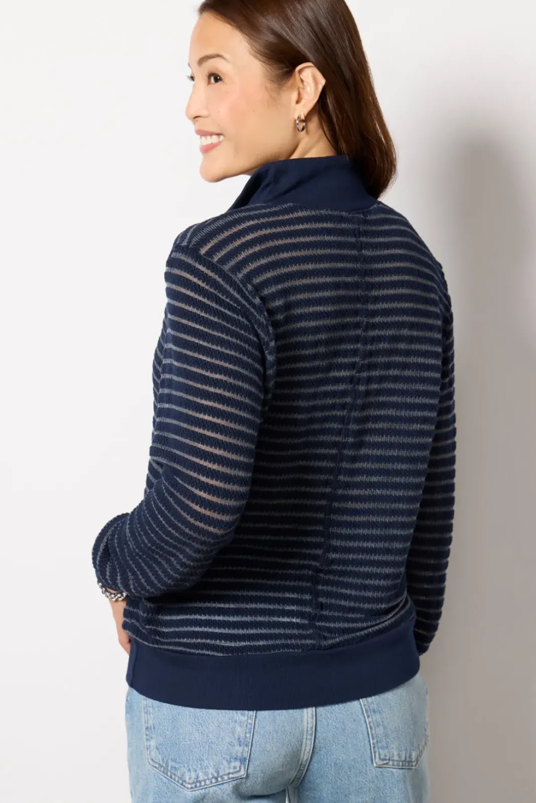 Tops & Tees<LA MADE Woodland Pullover Navy