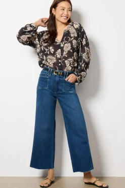Tops & Tees<Z SUPPLY Wren Ari Floral Blouse Parchment