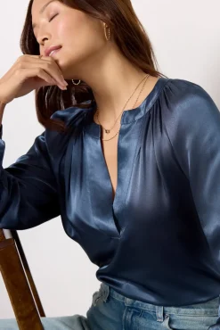 Tops & Tees<RAILS Wynna Top Deepsea
