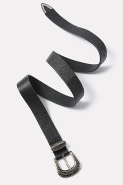 Belts<EVEREVE Wynonna Western Belt Black