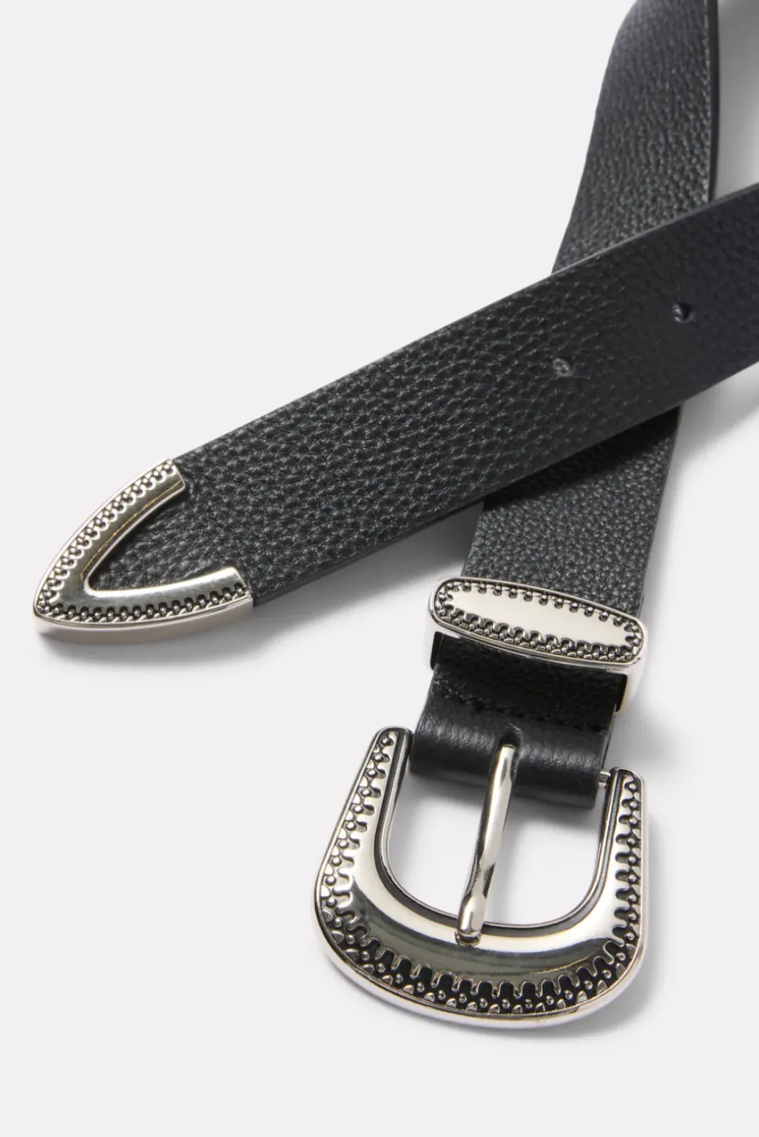 Belts<EVEREVE Wynonna Western Belt Black