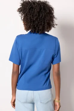 Tops & Tees<NATION LTD Yvette Top Bluetile