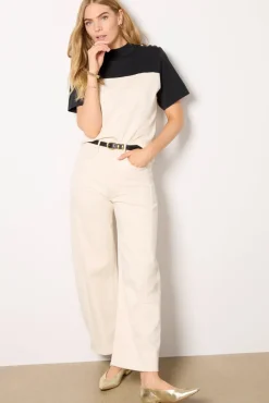 Tops & Tees<NATION LTD Yvette Top Blackcolorblock