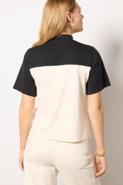 Tops & Tees<NATION LTD Yvette Top Blackcolorblock