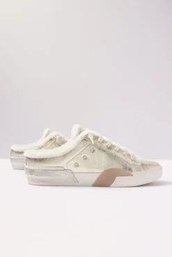 Shoes<DOLCE VITA Zantel Sherpa Sneaker Platinum