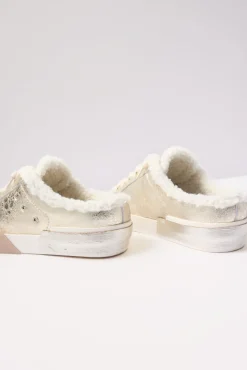 Shoes<DOLCE VITA Zantel Sherpa Sneaker Platinum