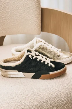 Shoes<DOLCE VITA Zantel Sherpa Sneaker Platinum