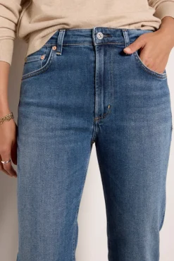 Jeans<CITIZENS OF HUMANITY Zurie Ankle Straight Abalone